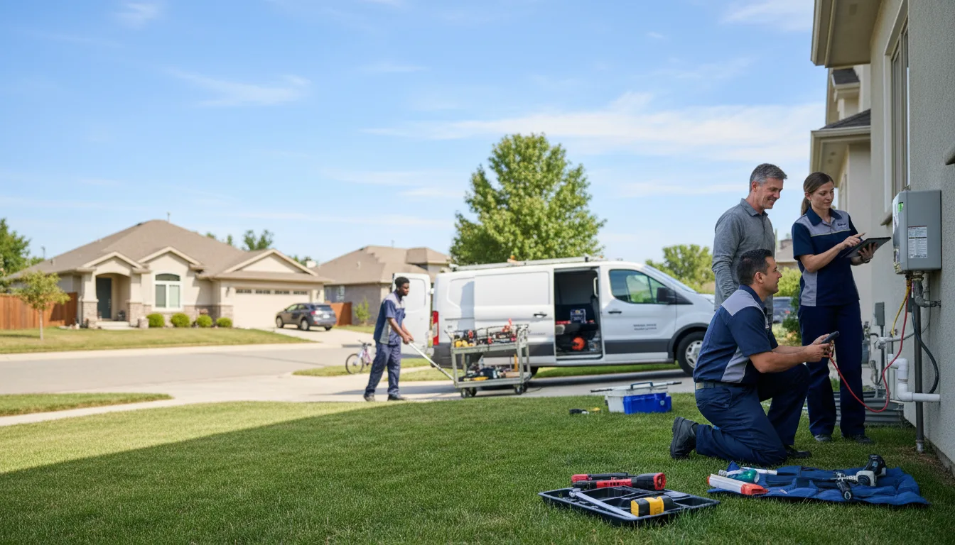 Tankless water heater service in Flomot, TX